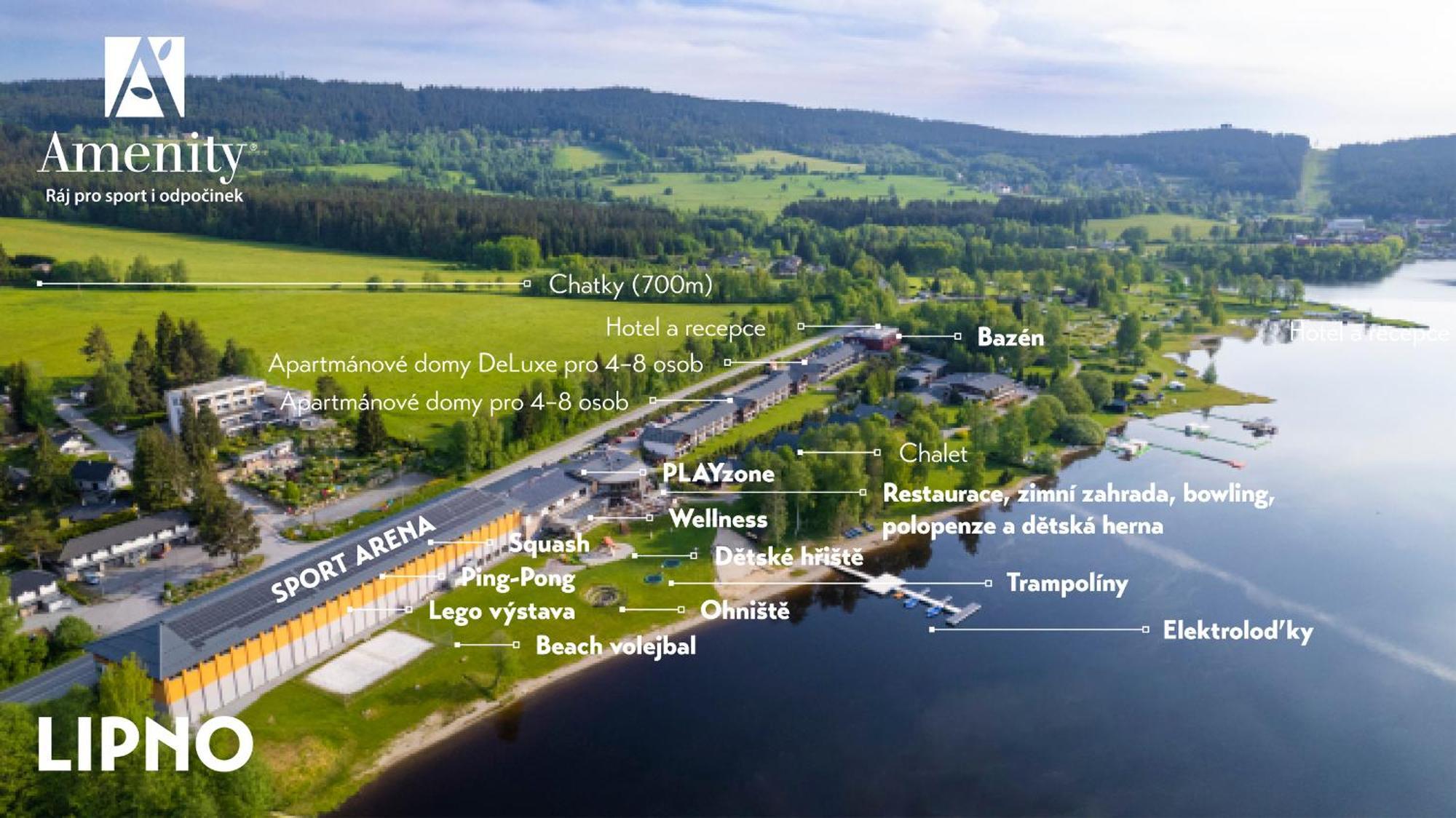 Amenity Hotel & Resort Lipno Lipno nad Vltavou Buitenkant foto